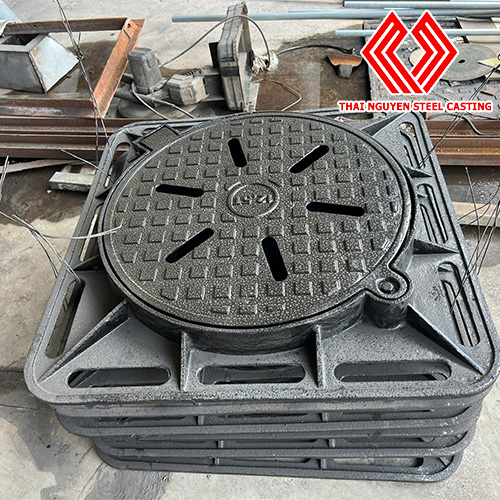 iron manhole cover